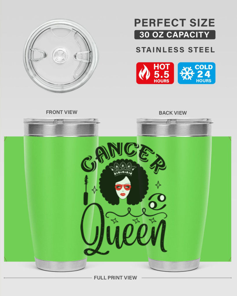 Cancer queen 162#- zodiac- Tumbler
