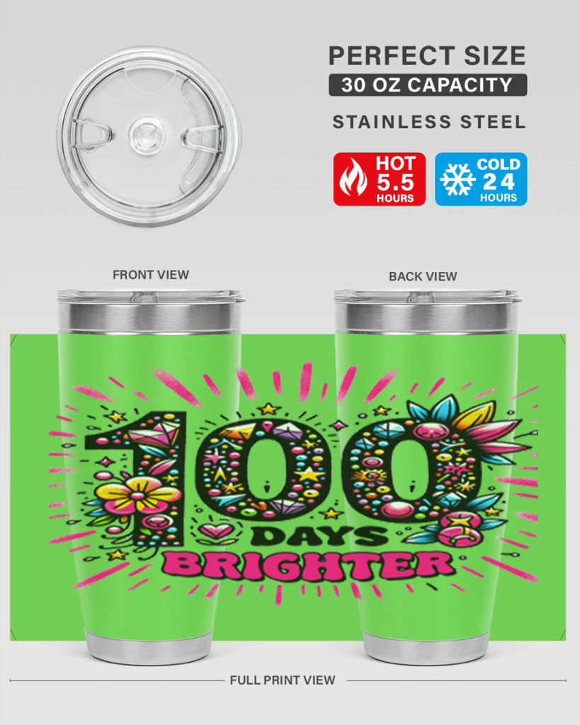 Easy 100 Days of School 50#- 100 days of school- Tumbler