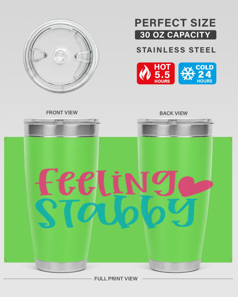 Feeling Stabby Nurse Style 386#- nurse- tumbler
