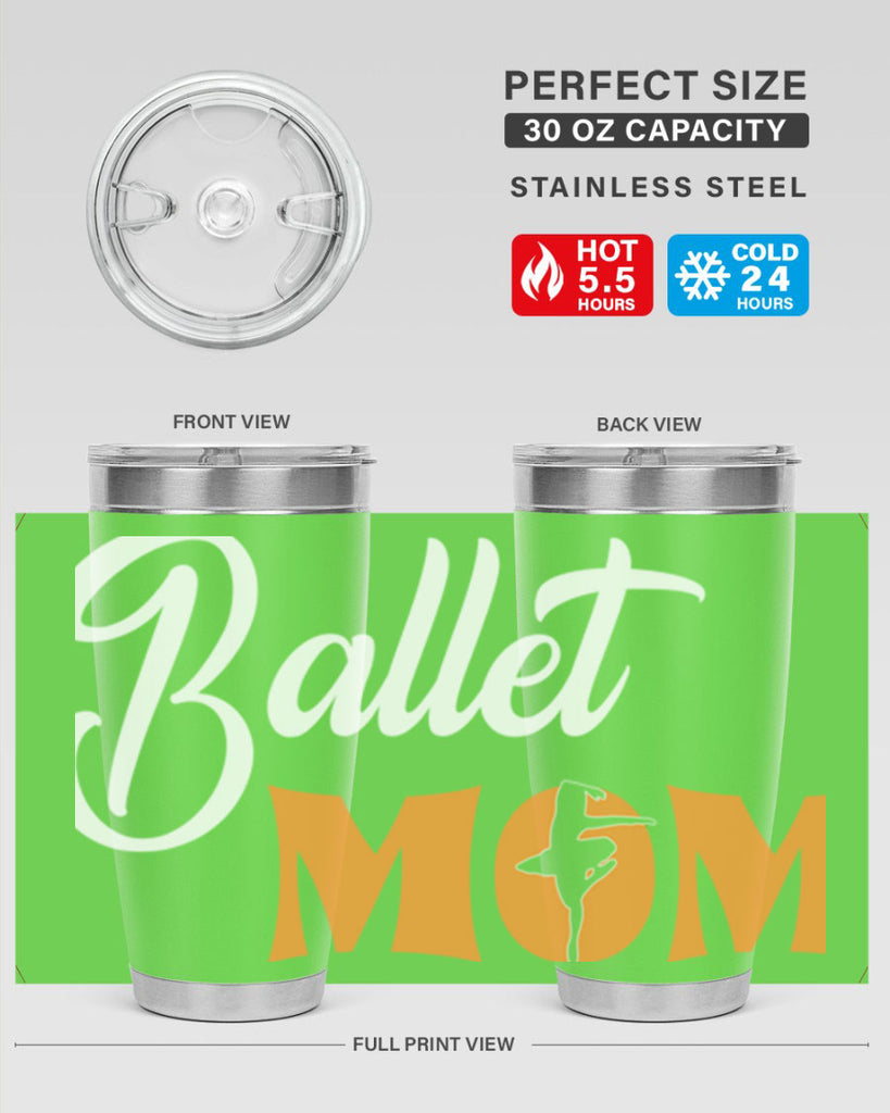 Fitted Dance Mom Ballet SVG Ballet 40#- ballet- Tumbler