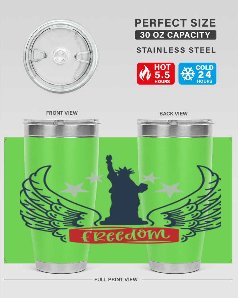 Freedom Style 150#- Fourt Of July- Tumbler