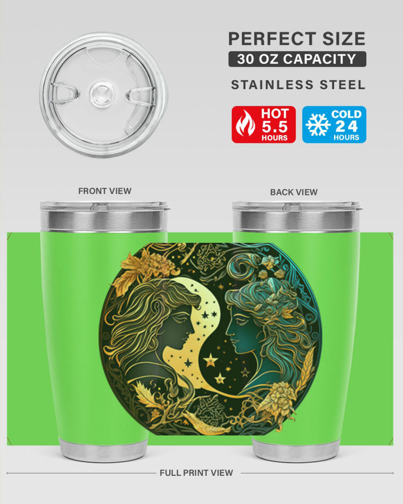 Gemini 216#- zodiac- Tumbler