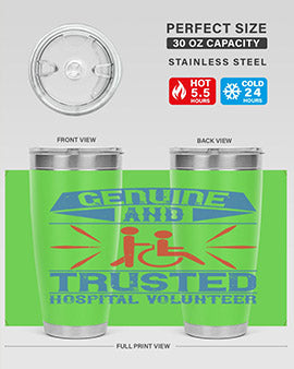 Genuine and Trusted Hospital Volunteer Style 2#- volunteer- Tumbler
