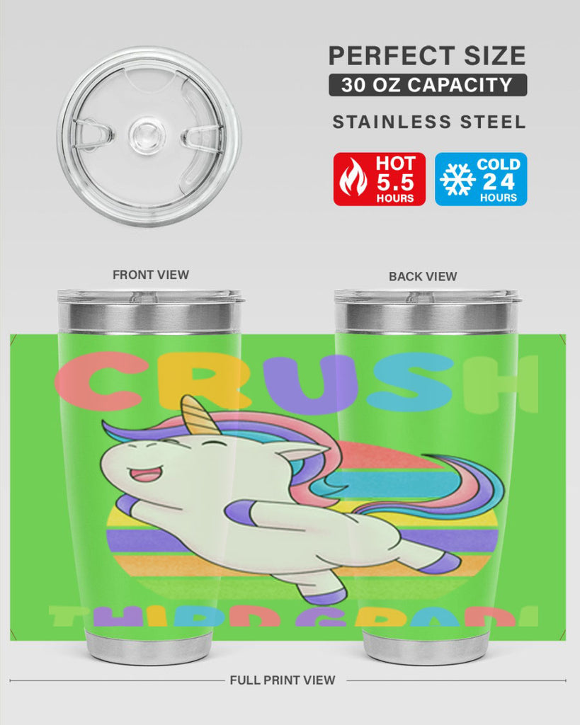 Im Ready to Crush 3rd 14#- 3rd grade- Tumbler