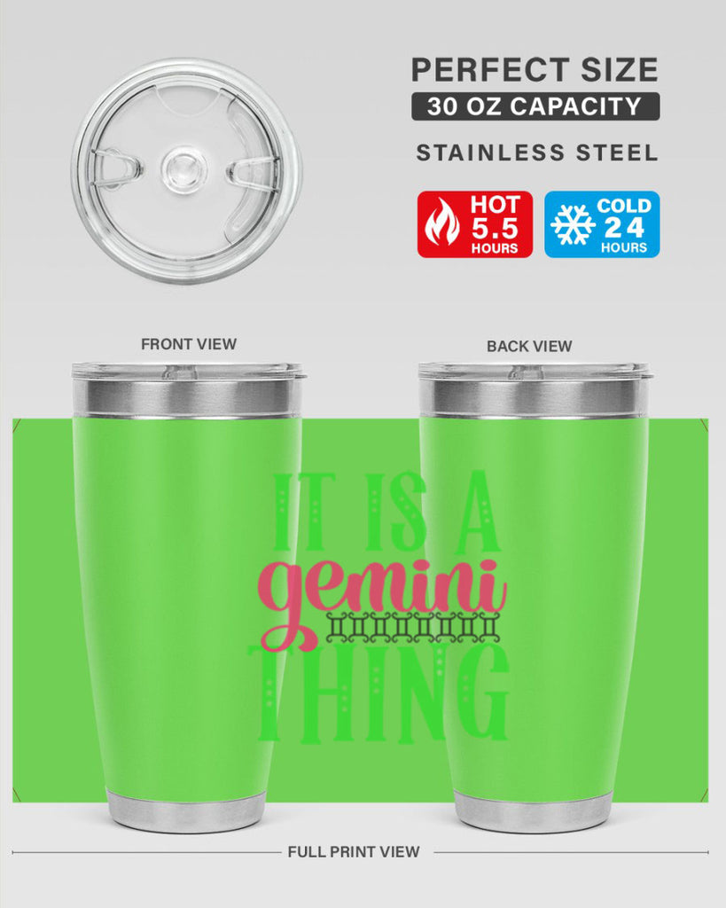 It is a gemini thing 254#- zodiac- Tumbler