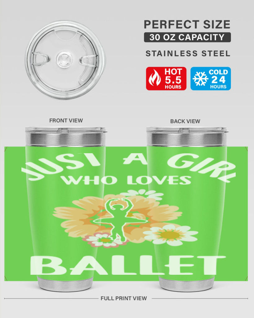 Just a Girl Who Loves Ballet 56#- ballet- Tumbler