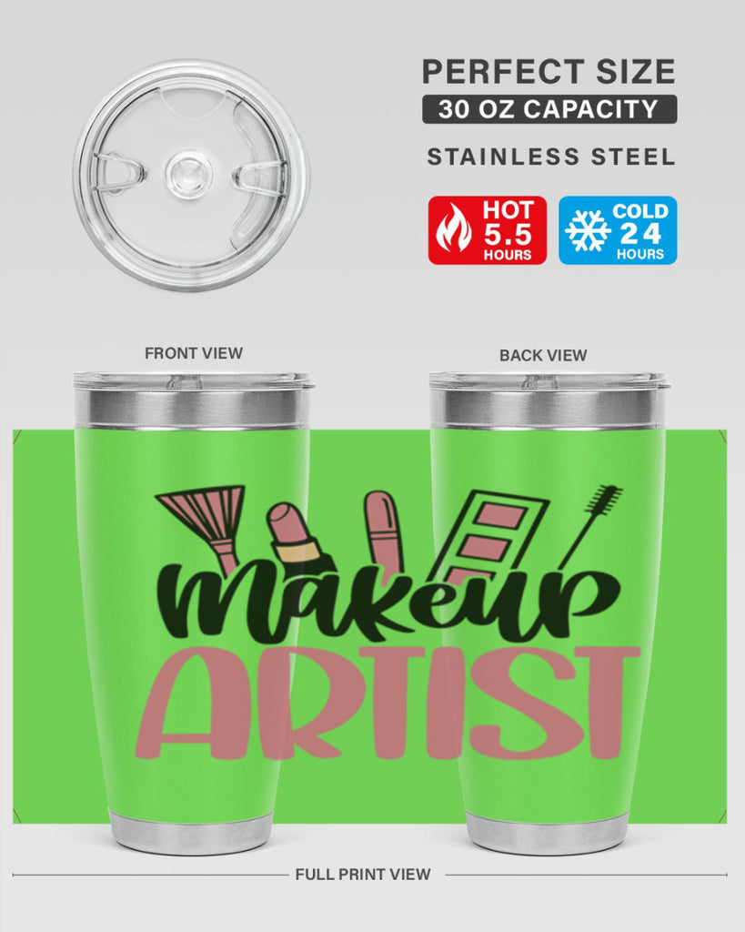 Makeup Artist Style 52#- make up- Tumbler