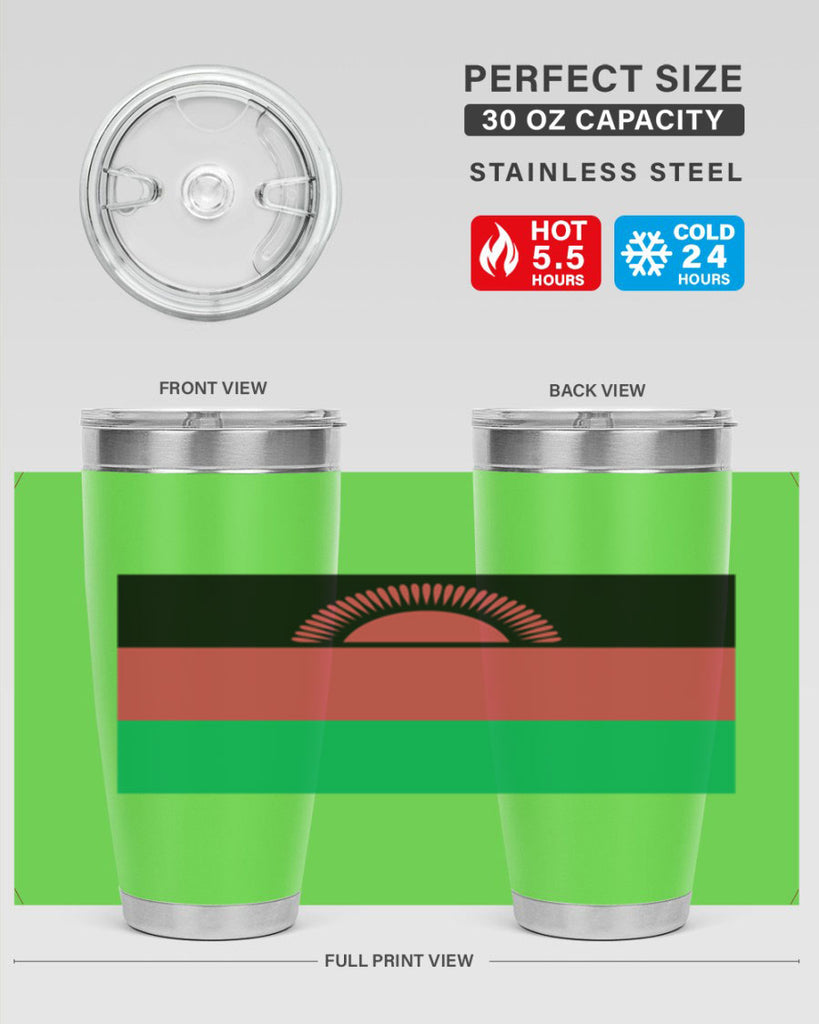 Malawi 95#- world flags- Tumbler