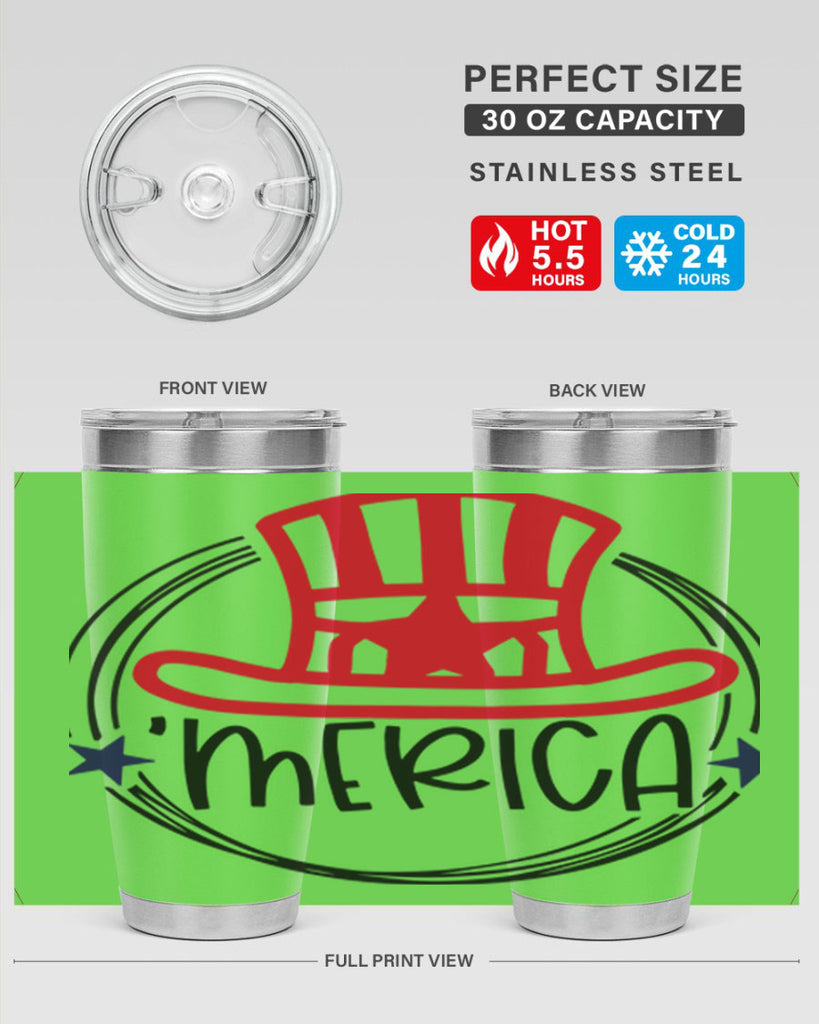 Merica Style 138#- Fourt Of July- Tumbler
