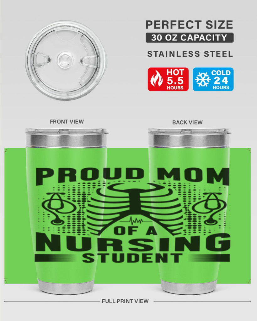Proud mom Style 255#- nurse- tumbler