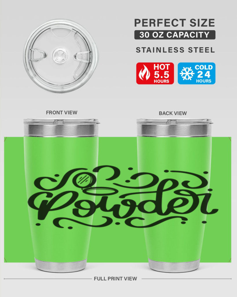 SinglePowder Style 24#- make up- Tumbler