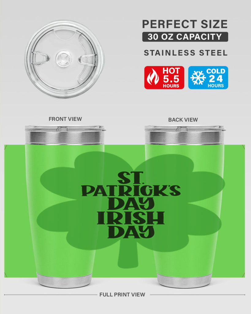 St Patricks Day Irish Day Style 30#- St Patricks Day- Tumbler