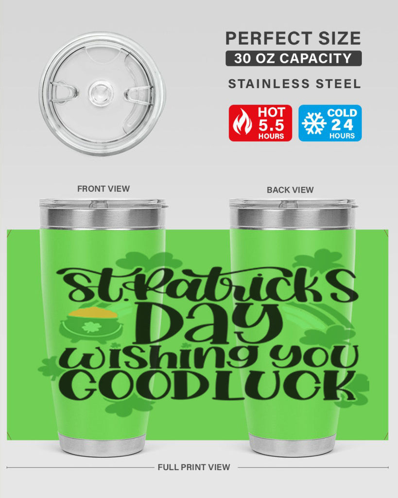 St Patricks Day Wishing You Good Luck Style 27#- St Patricks Day- Tumbler