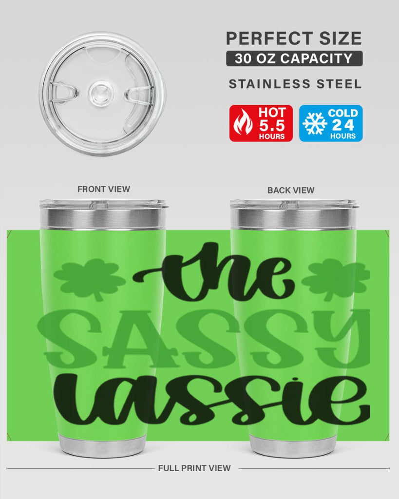 The Sassy Iassie Style 26#- St Patricks Day- Tumbler