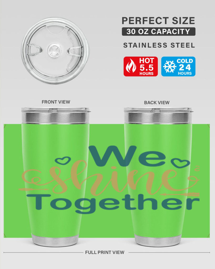 We Shine Together 153#- fashion- Cotton Tank