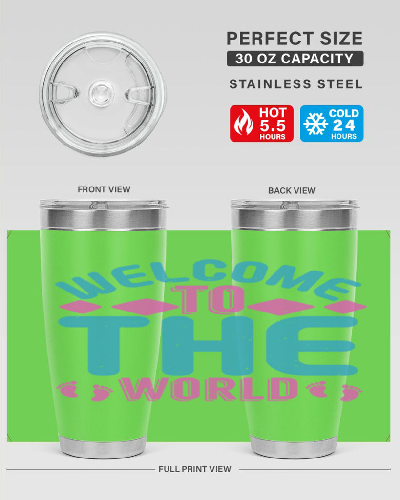 Welcome to the world Style 162#- baby- tumbler