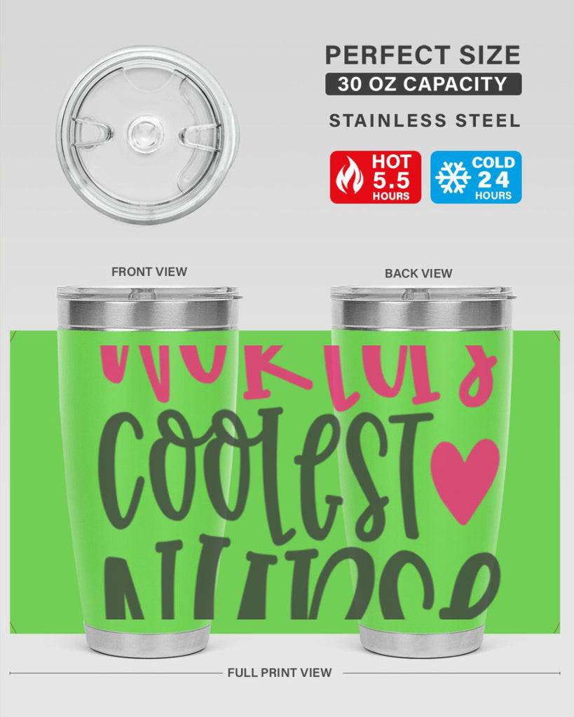 Worlds Coolest Nurse Style 342#- nurse- tumbler