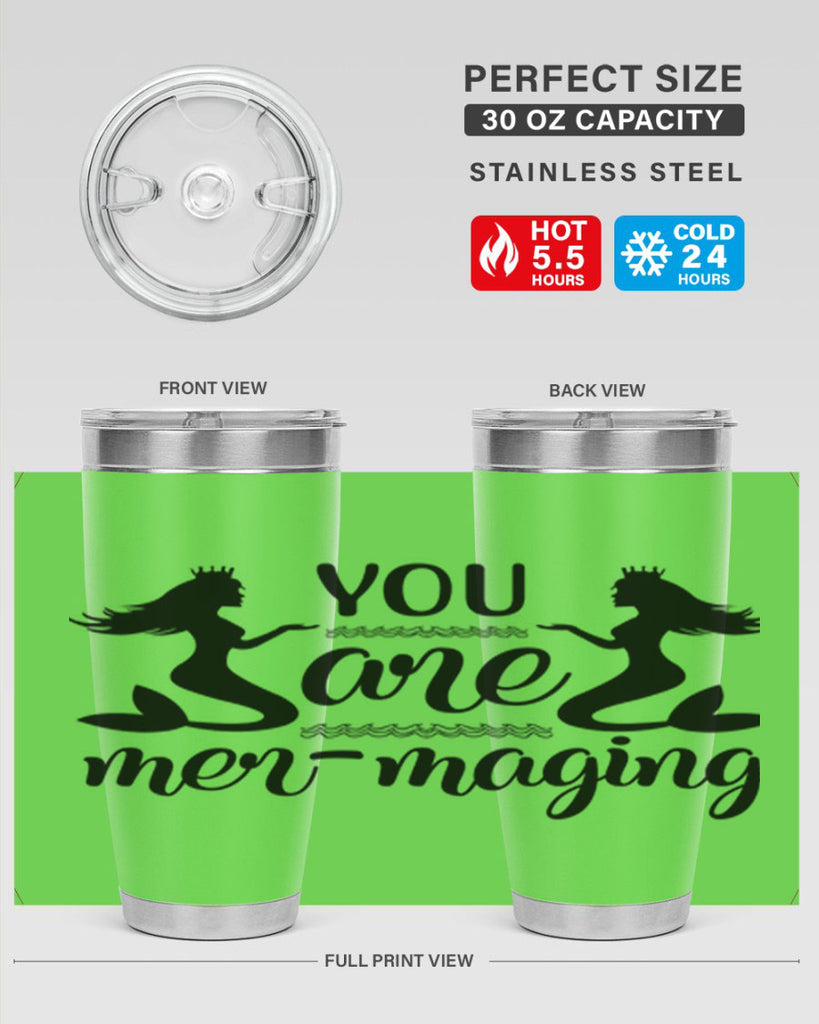 You are mermaging design 686#- mermaid- Tumbler