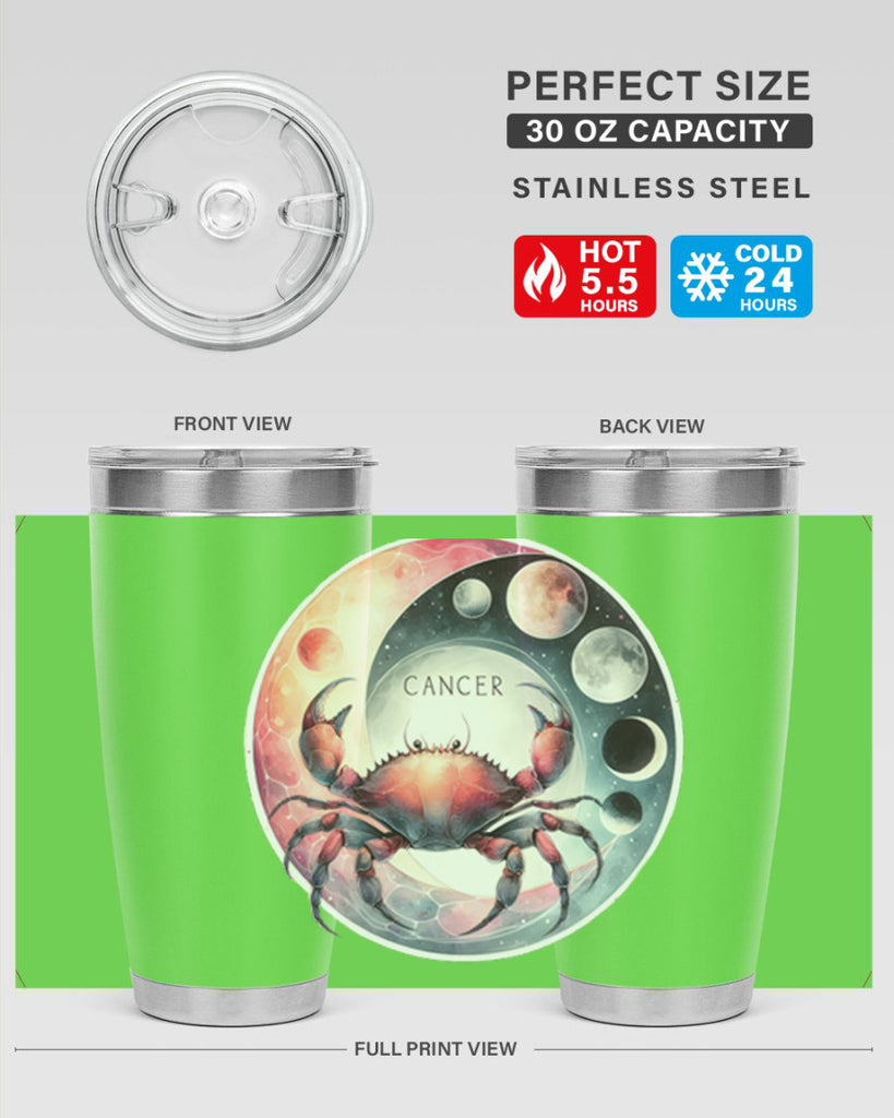 cancer 166#- zodiac- Tumbler