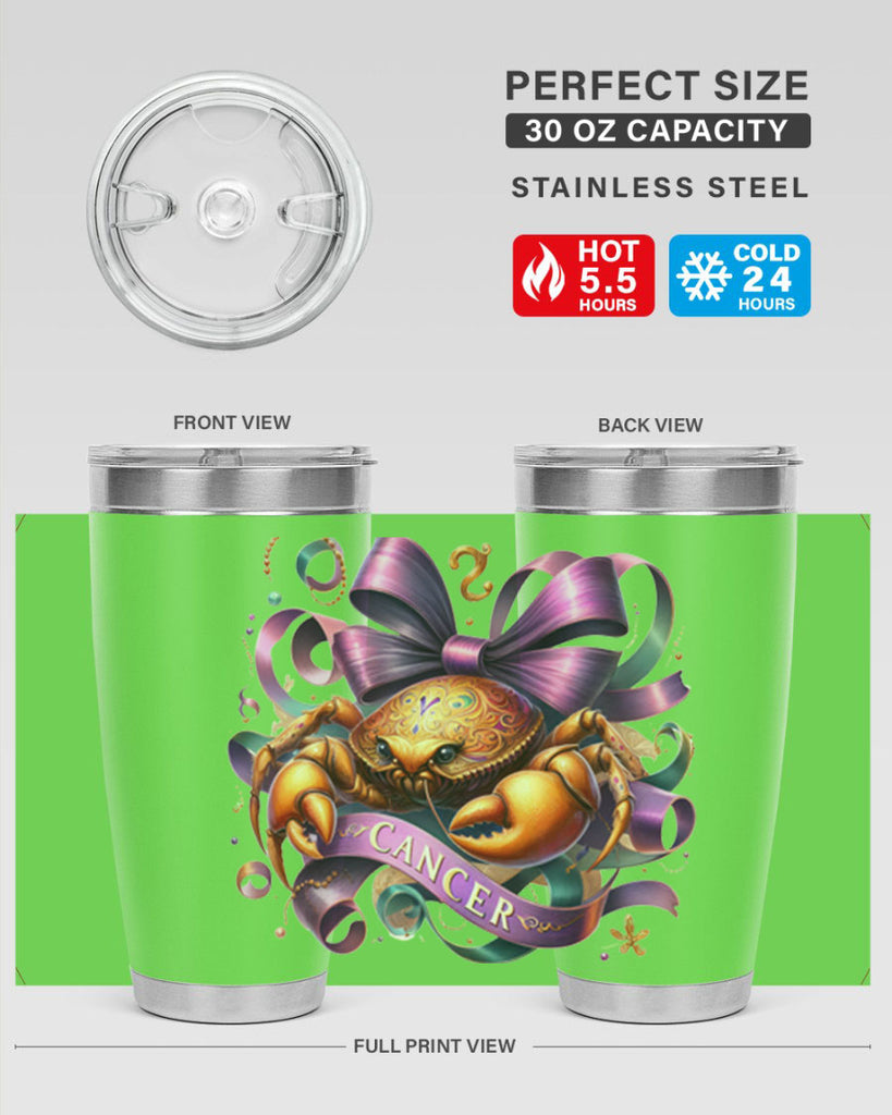 cancer 173#- zodiac- Tumbler