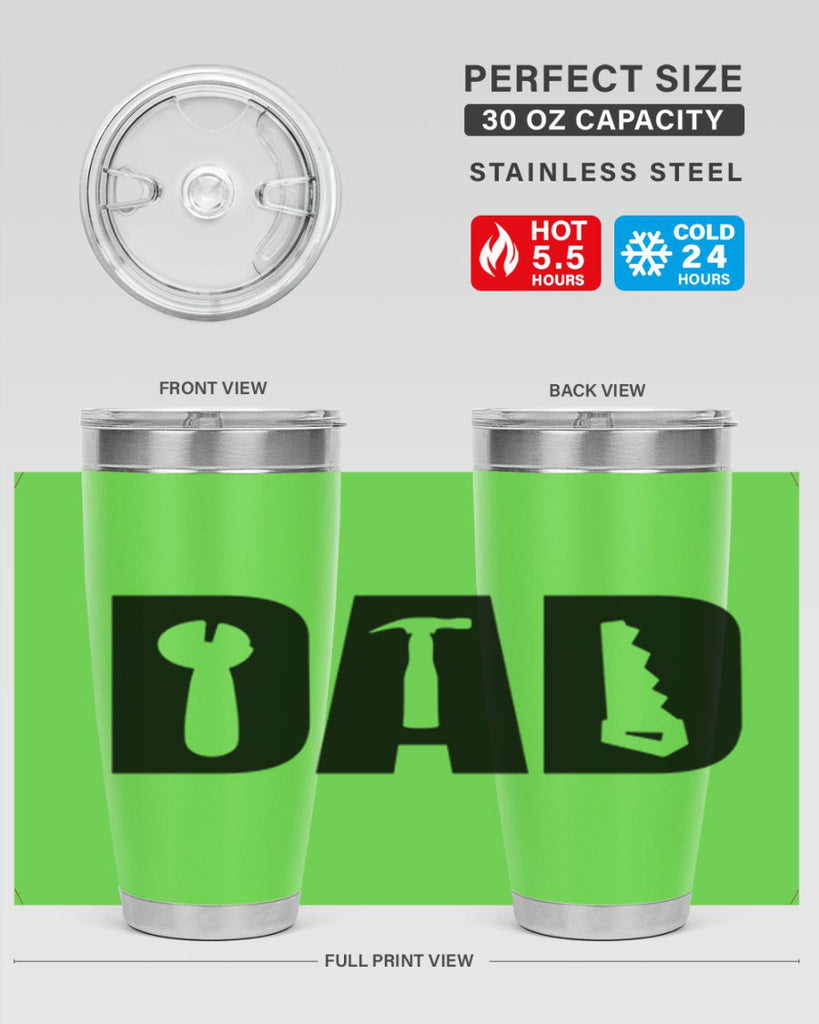 dad tools 59#- fathers day- Tumbler