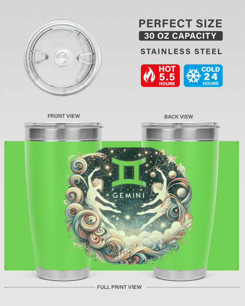 gemini 248#- zodiac- Tumbler