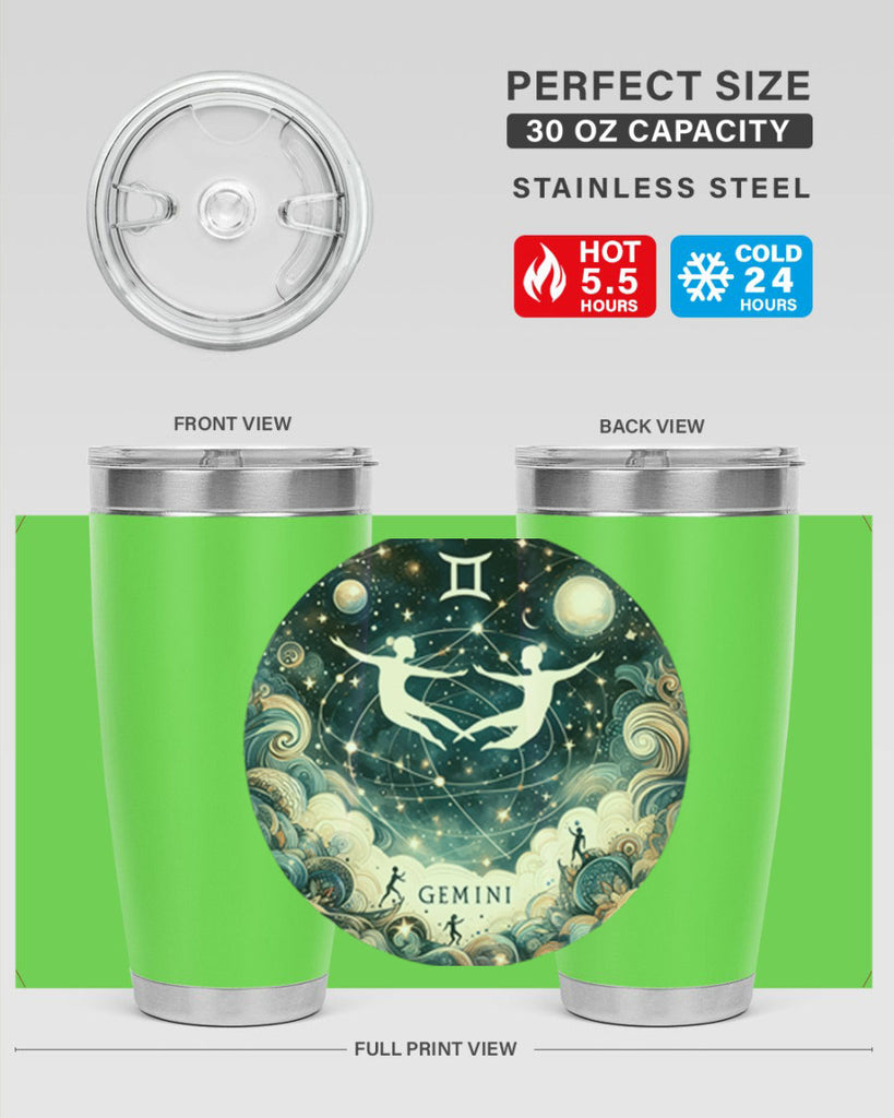gemini 249#- zodiac- Tumbler