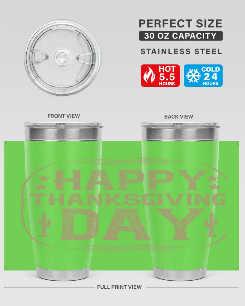 happy thanksgiving day 35#- thanksgiving- Tumbler