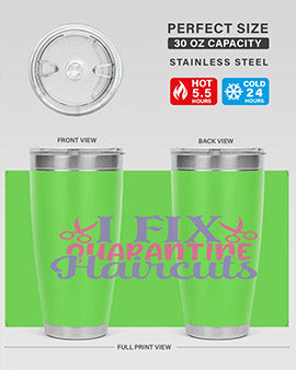 i fix quarantine haircuts Style 51#- corona virus- Tumbler