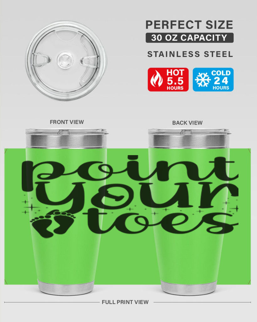 point your toes67#- ballet- Tumbler