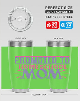 promoted to homeschool mom Style 49#- corona virus- Tumbler