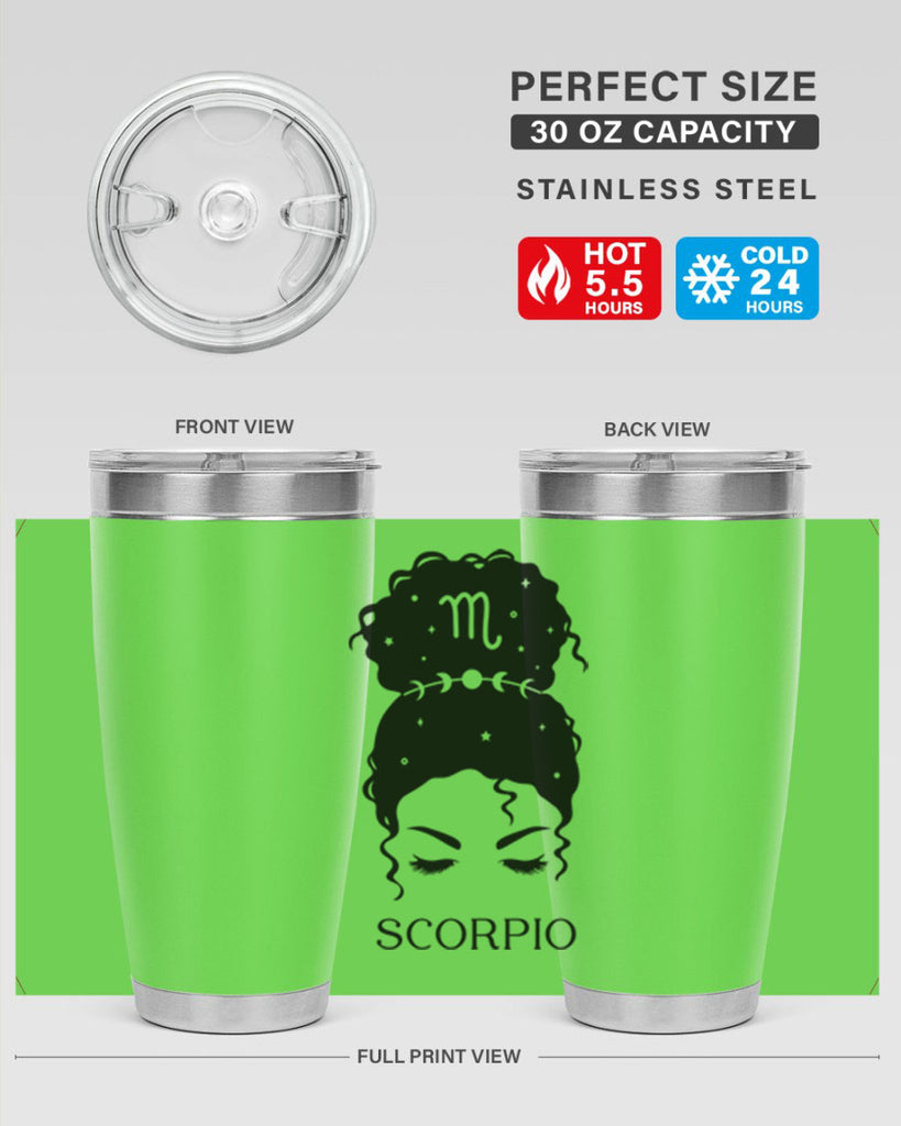 scorpio 453#- zodiac- Tumbler