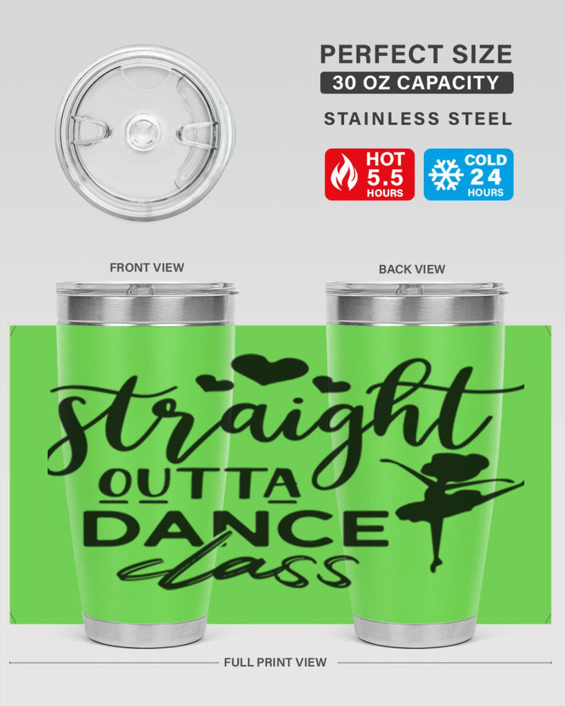 straight outta dance class 80#- ballet- Tumbler