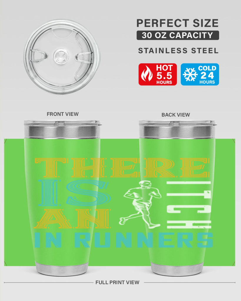 there is an itch in runners 9#- running- Tumbler