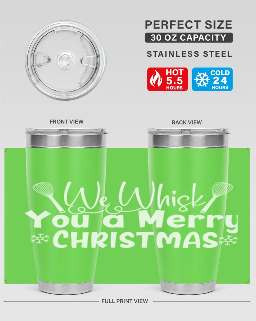 we whisk you a merry christmas 21#- kitchen- Tumbler