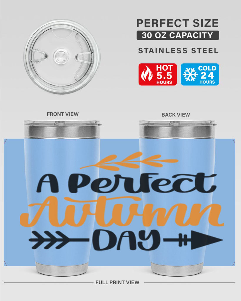 A Perfect Autumn Day 470#- fall- Tumbler