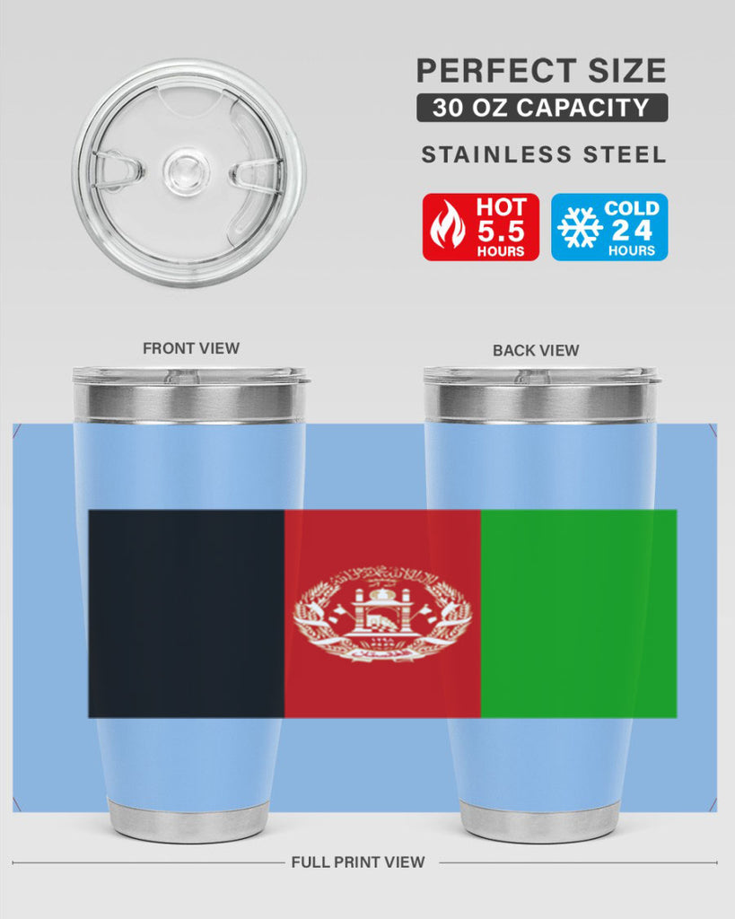 Afghanistan 197#- world flags- Tumbler