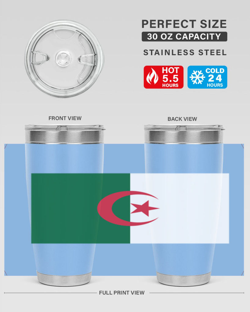 Algeria 195#- world flags- Tumbler