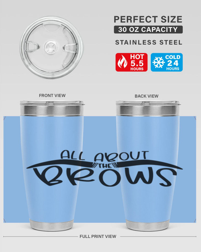 All About The Brows Style 147#- make up- Tumbler