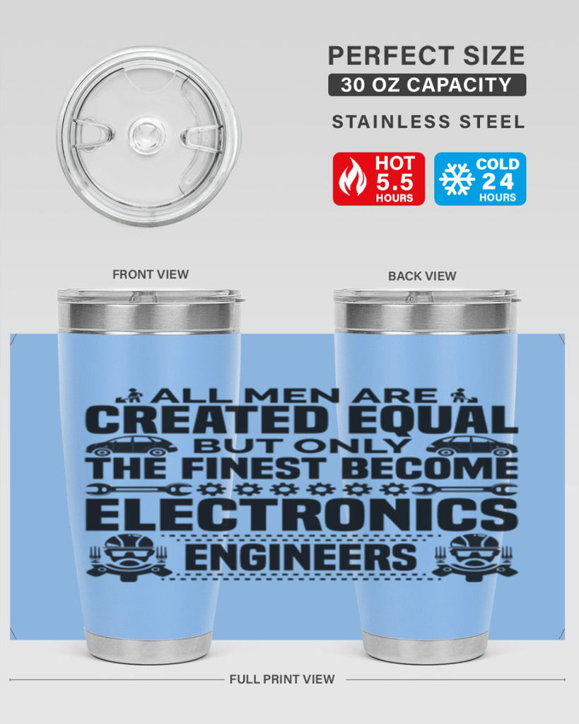 All men are created Style 21#- engineer- tumbler