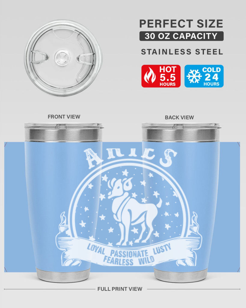 Aries 2#- zodiac- Tumbler