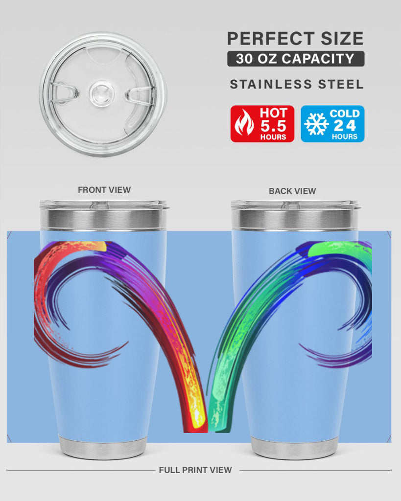 Aries 559#- zodiac- Tumbler