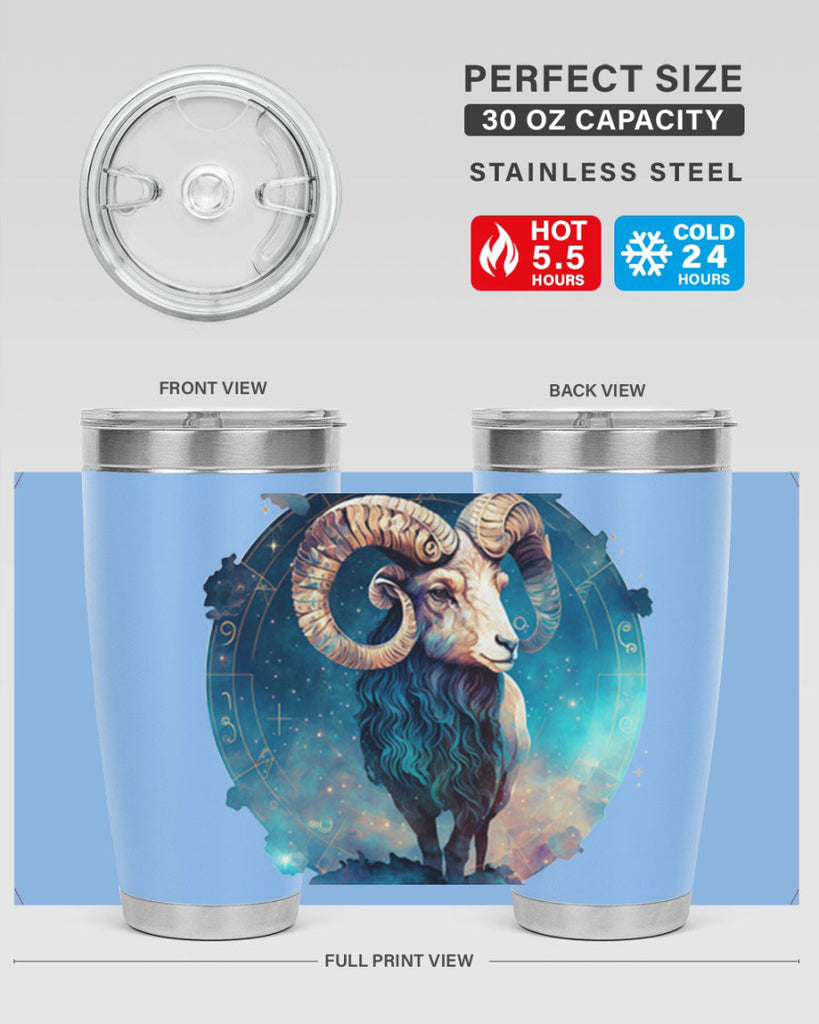 Aries 92#- zodiac- Tumbler