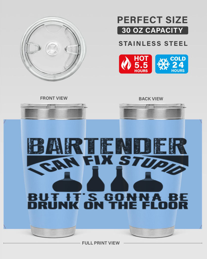 Bartender I can fix Style 9#- bartender- tumbler