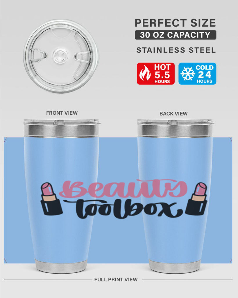 Beauty Toolbox Style 134#- make up- Tumbler