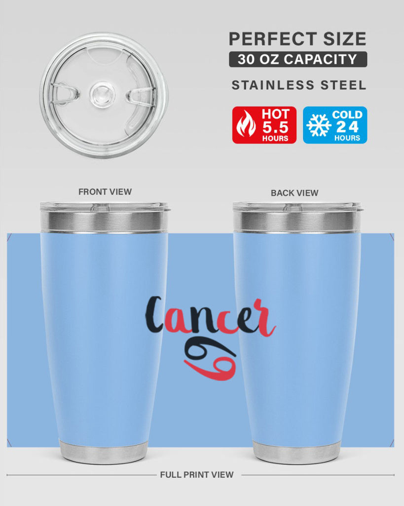 Cancer 152#- zodiac- Tumbler