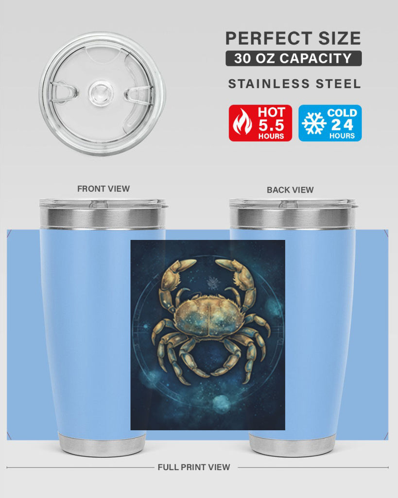 Cancer 57#- zodiac- Tumbler