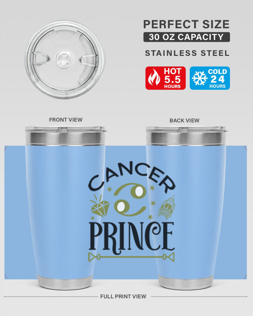 Cancer prince 159#- zodiac- Tumbler