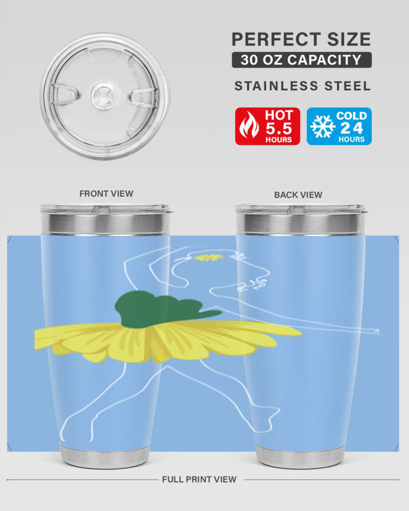 Cute Ballet Ballerino Girls Dancing Ballet 20#- ballet- Tumbler