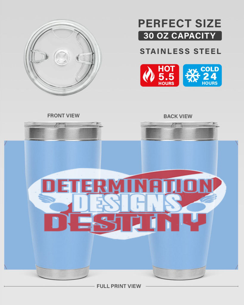 Determination designs Style 17#- Fourt Of July- Tumbler